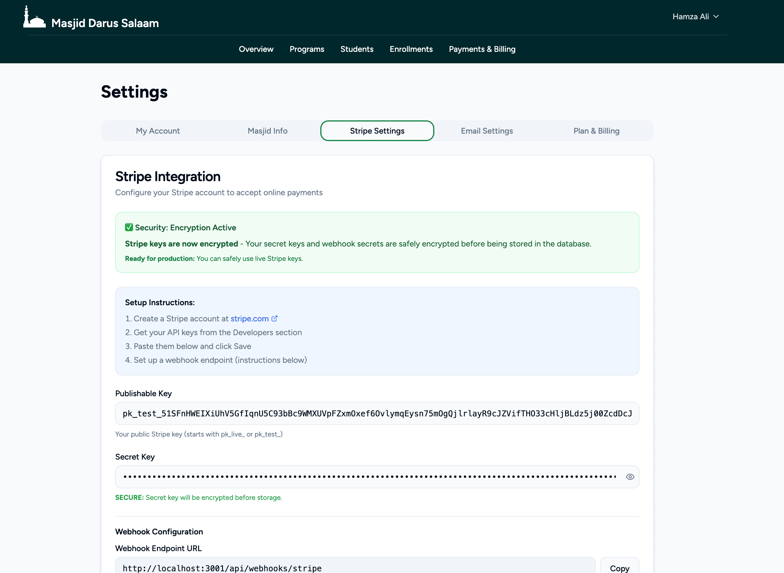Stripe-Powered Payments preview